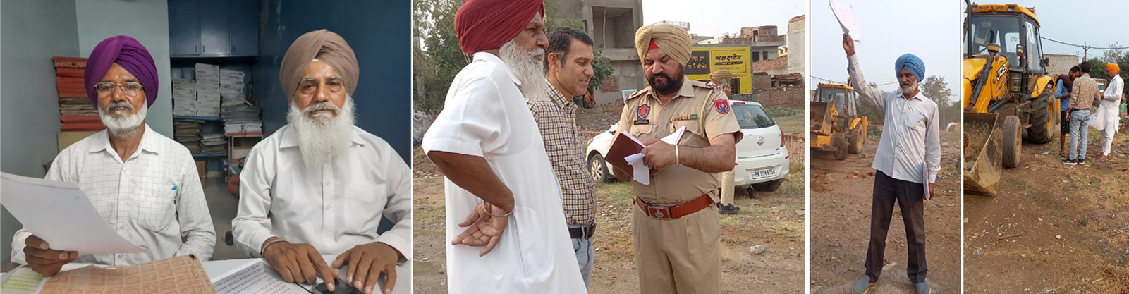 Accused the block development officer of removing the goods lying in his place despite the court order